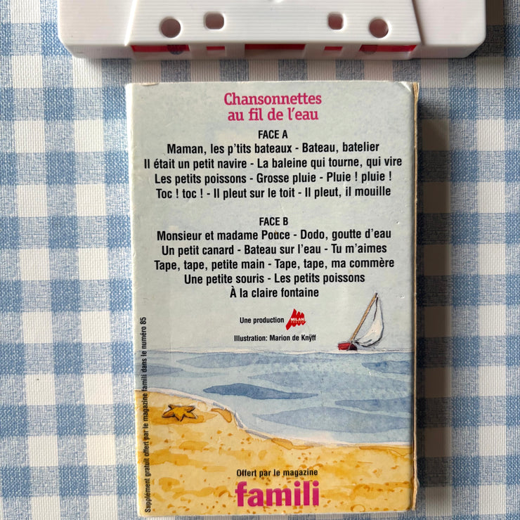 Cassette audio Chansonnettes au fil de l'eau