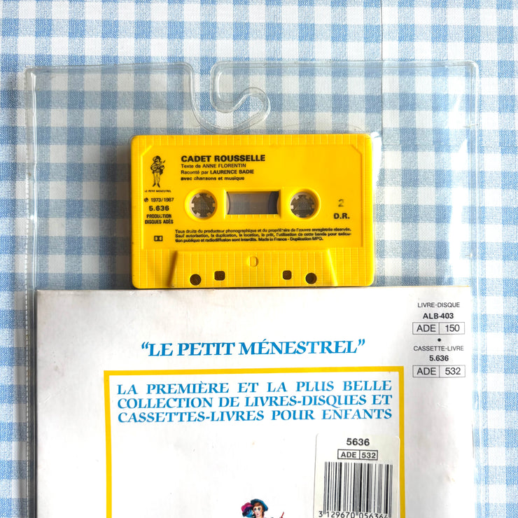 Livre cassette Cadet Rousselle