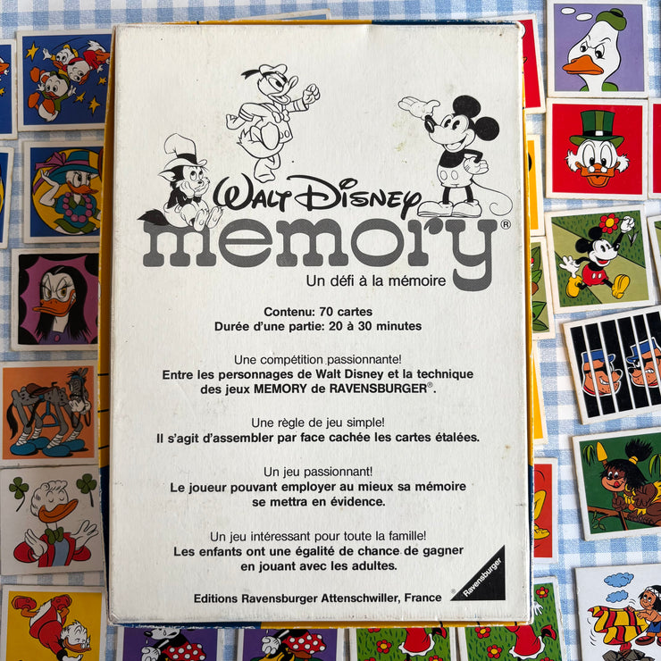 Jeu memory Walt Disney