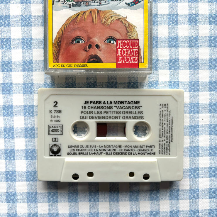 Cassette audio Je pars à la montagne