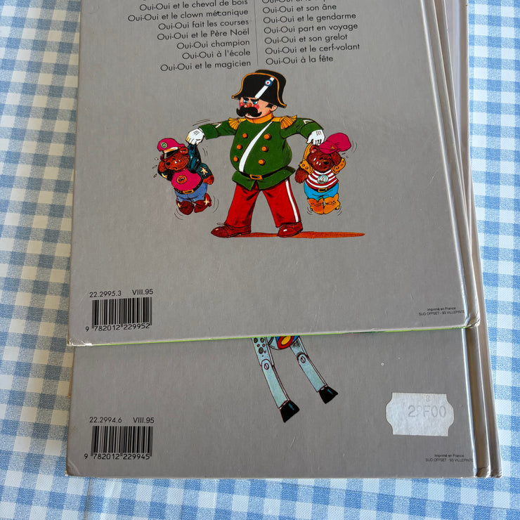 Lot 4 livres Oui oui