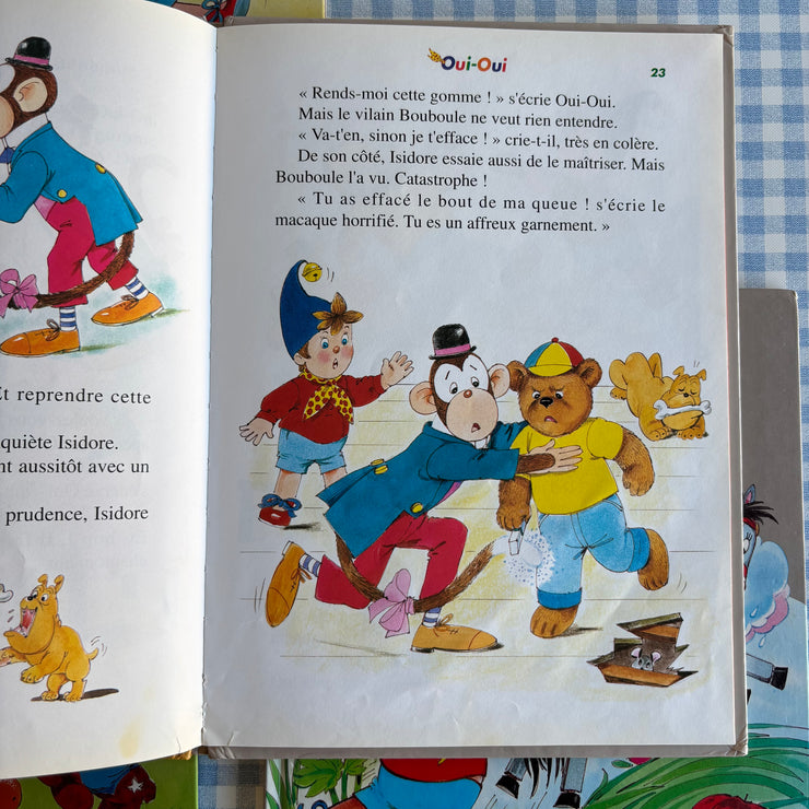 Lot 4 livres Oui oui